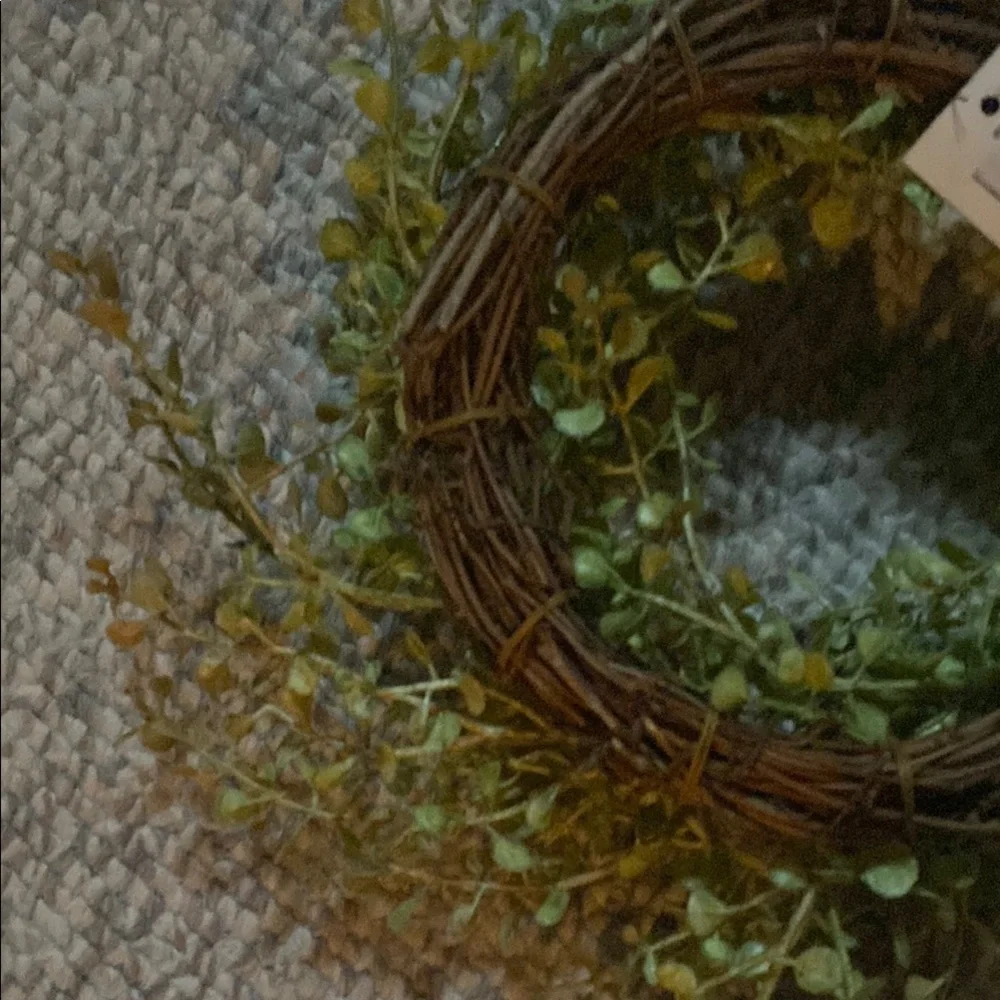 Green Eucalyptus Artificial Wreath